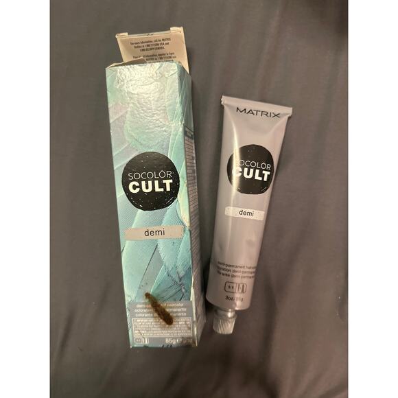 Discontinued Matrix SoColor Cult DUSTY TEAL Hair Color - Picture 3 of 5